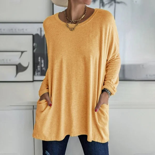 Barbara | Relaxed Langermet Top