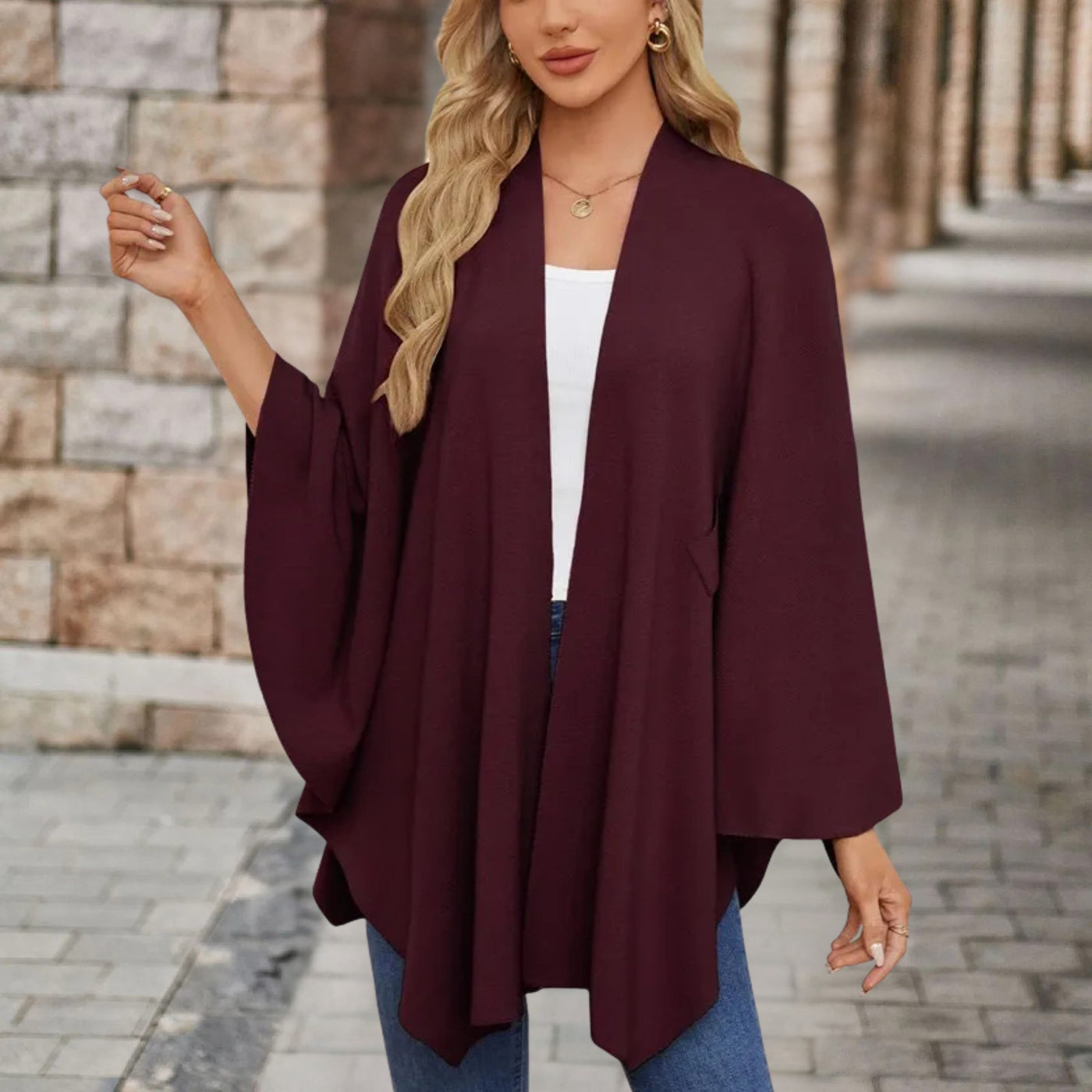 Ragna | Elegant poncho