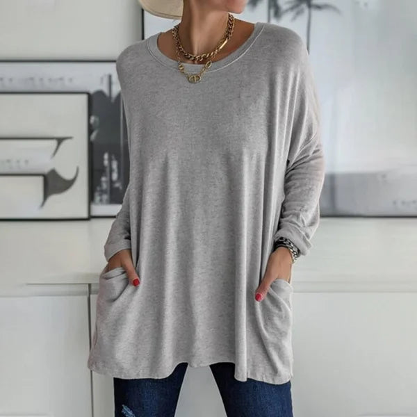 Barbara | Relaxed Langermet Top