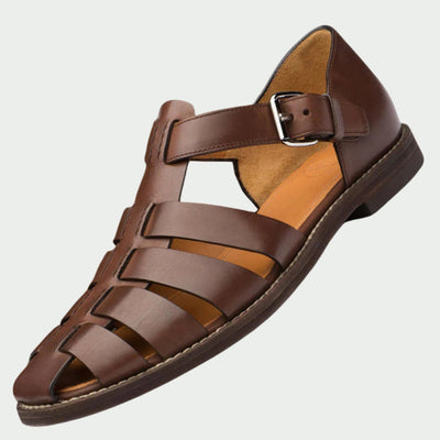 Viggo | Premium skinnsandaler for menn