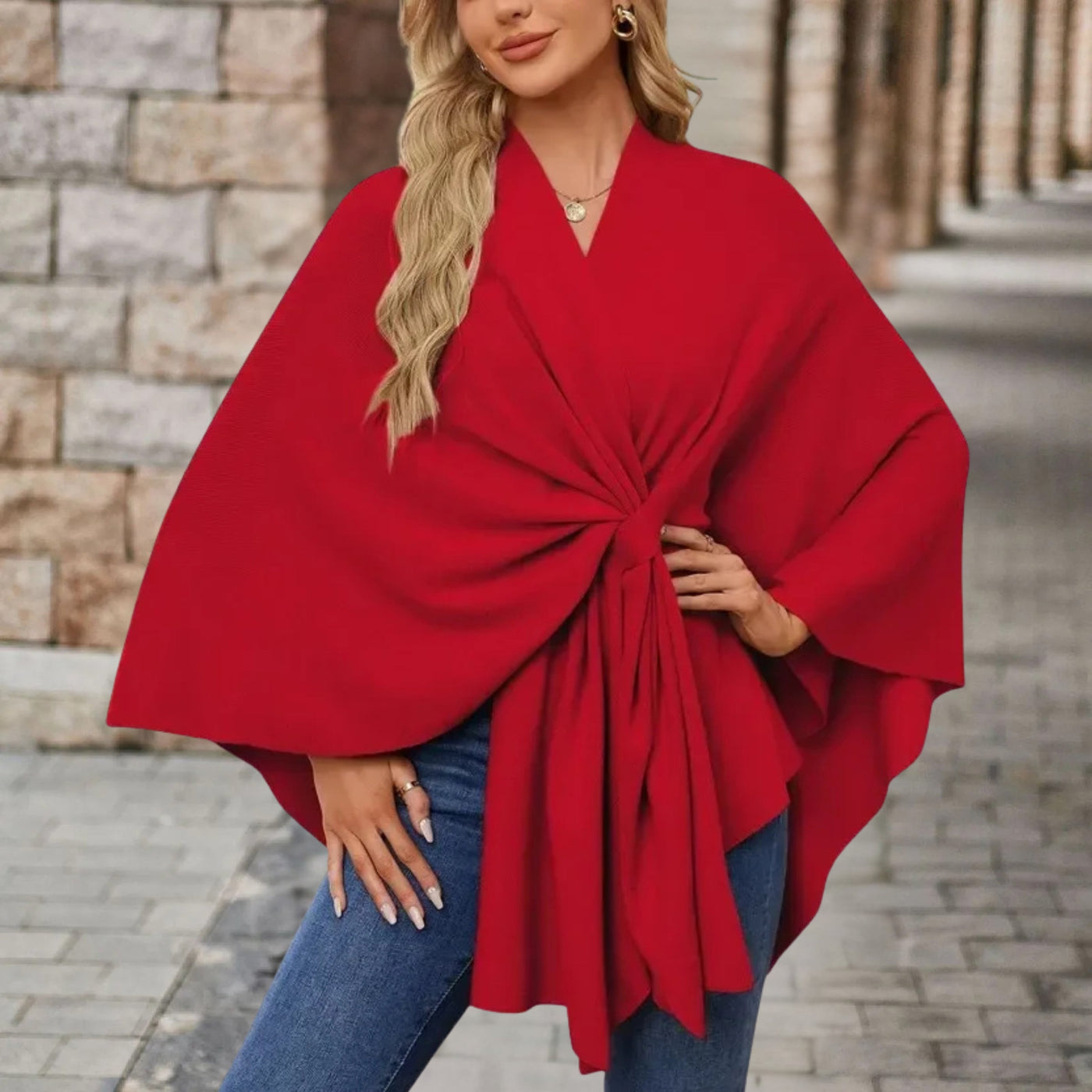 Ragna | Elegant poncho