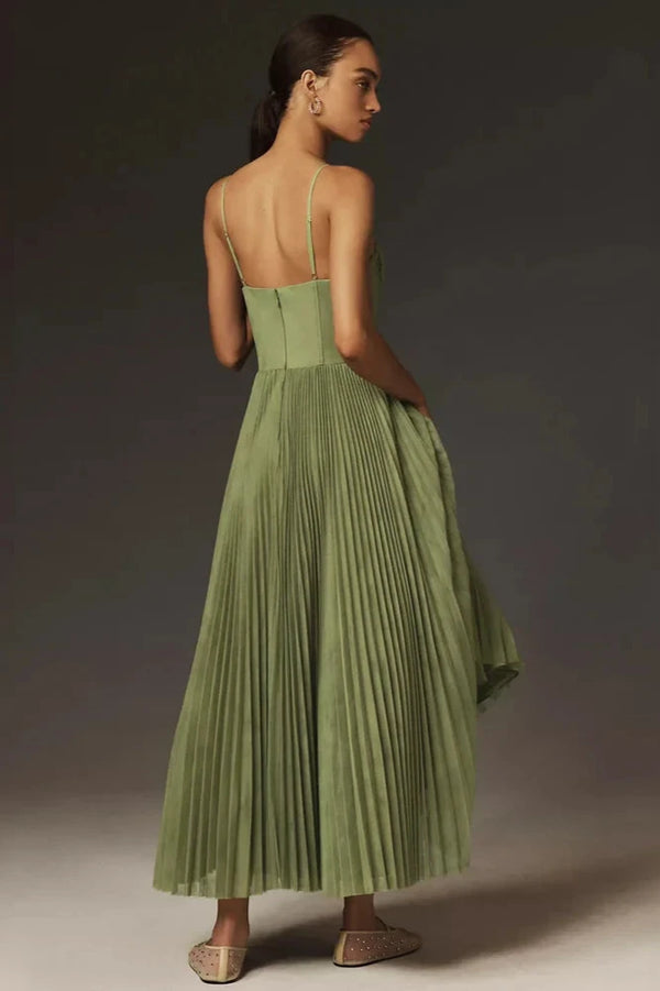 Olivia | Elegant plissert kjole