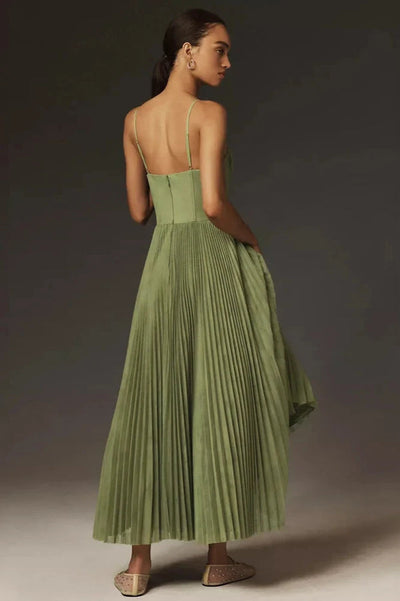 Olivia | Elegant plissert kjole