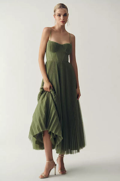 Olivia | Elegant plissert kjole