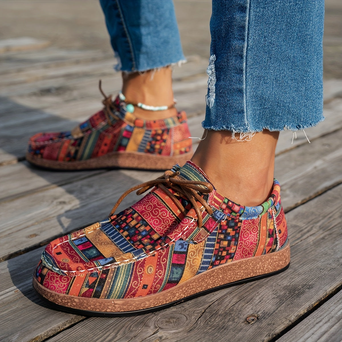Berrit | Fargerike retro damesko