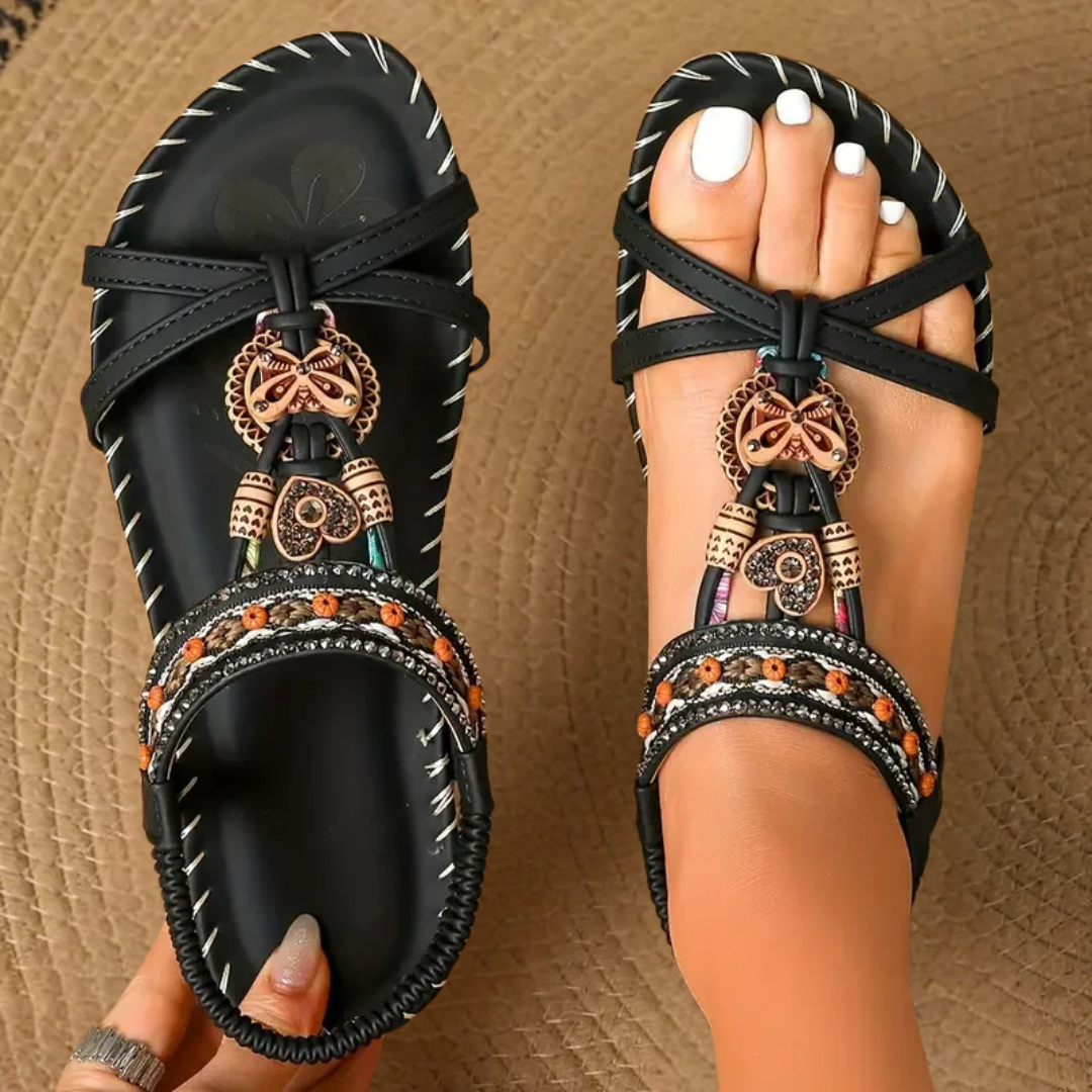 Claudia | Ortopediske sandaler i Ibiza-stil