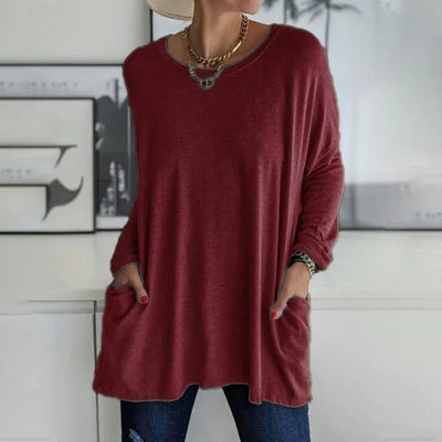 Barbara | Relaxed Langermet Top