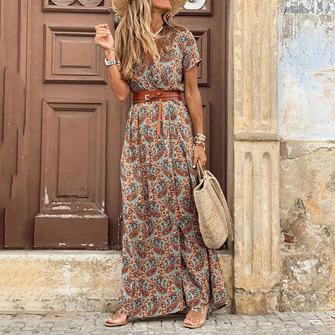 Nanna | Boho-kjole med raffinert stil