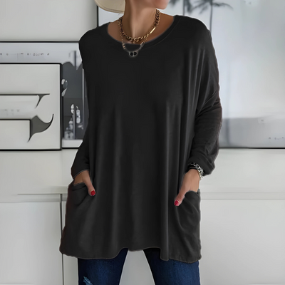 Barbara | Relaxed Langermet Top