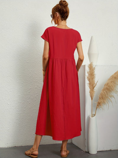 Clara | Casual Midi-kjole