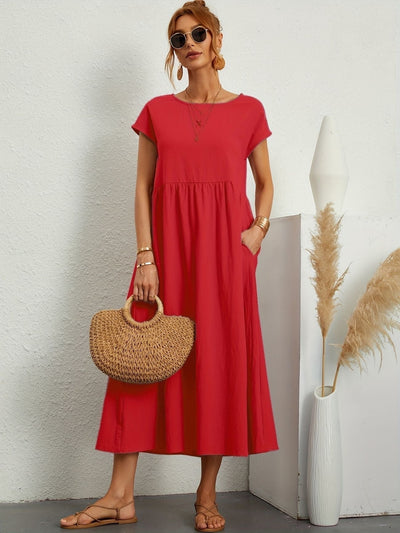 Clara | Casual Midi-kjole