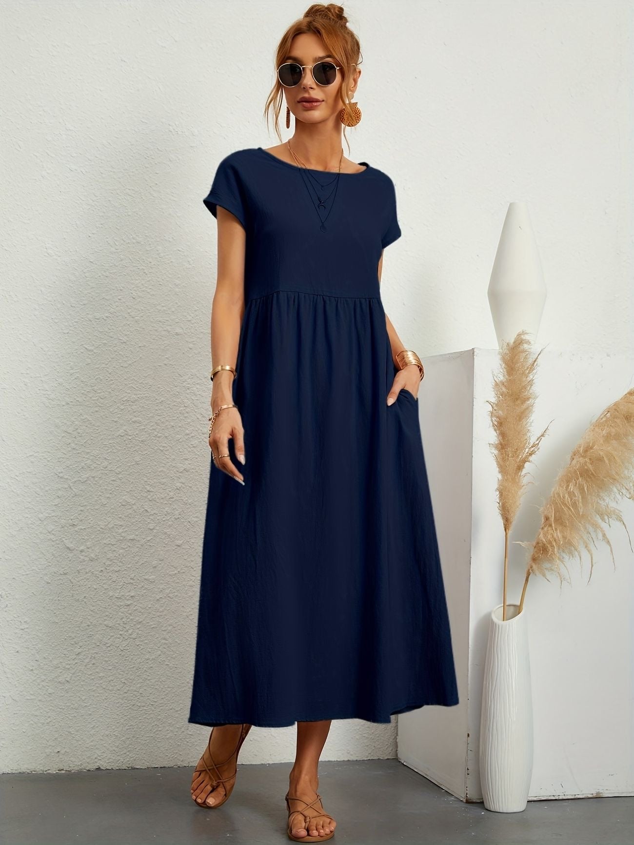 Clara | Casual Midi-kjole