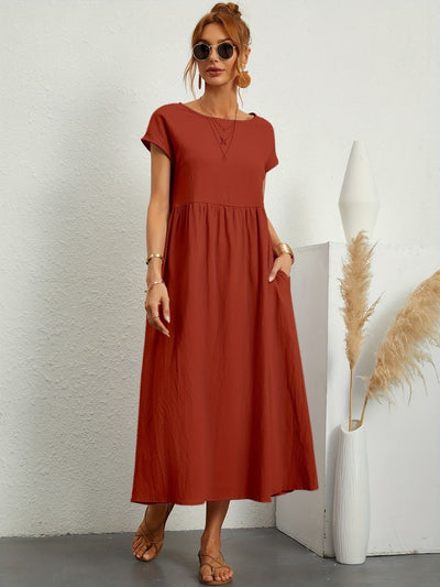 Clara | Casual Midi-kjole