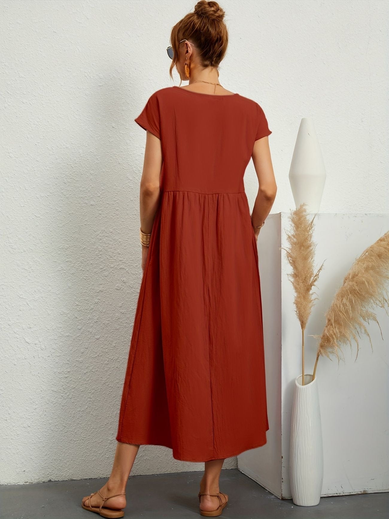 Clara | Casual Midi-kjole