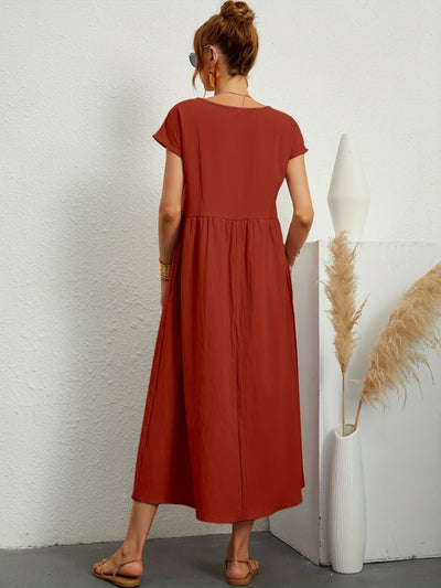 Clara | Casual Midi-kjole