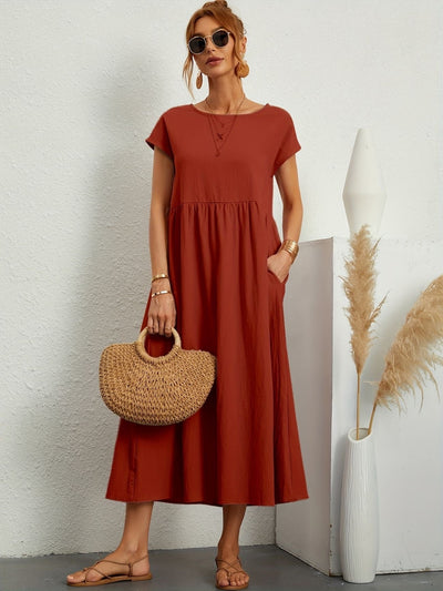 Clara | Casual Midi-kjole