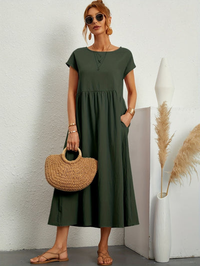 Clara | Casual Midi-kjole
