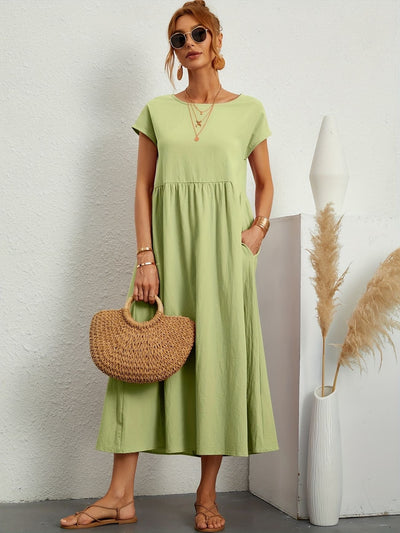 Clara | Casual Midi-kjole