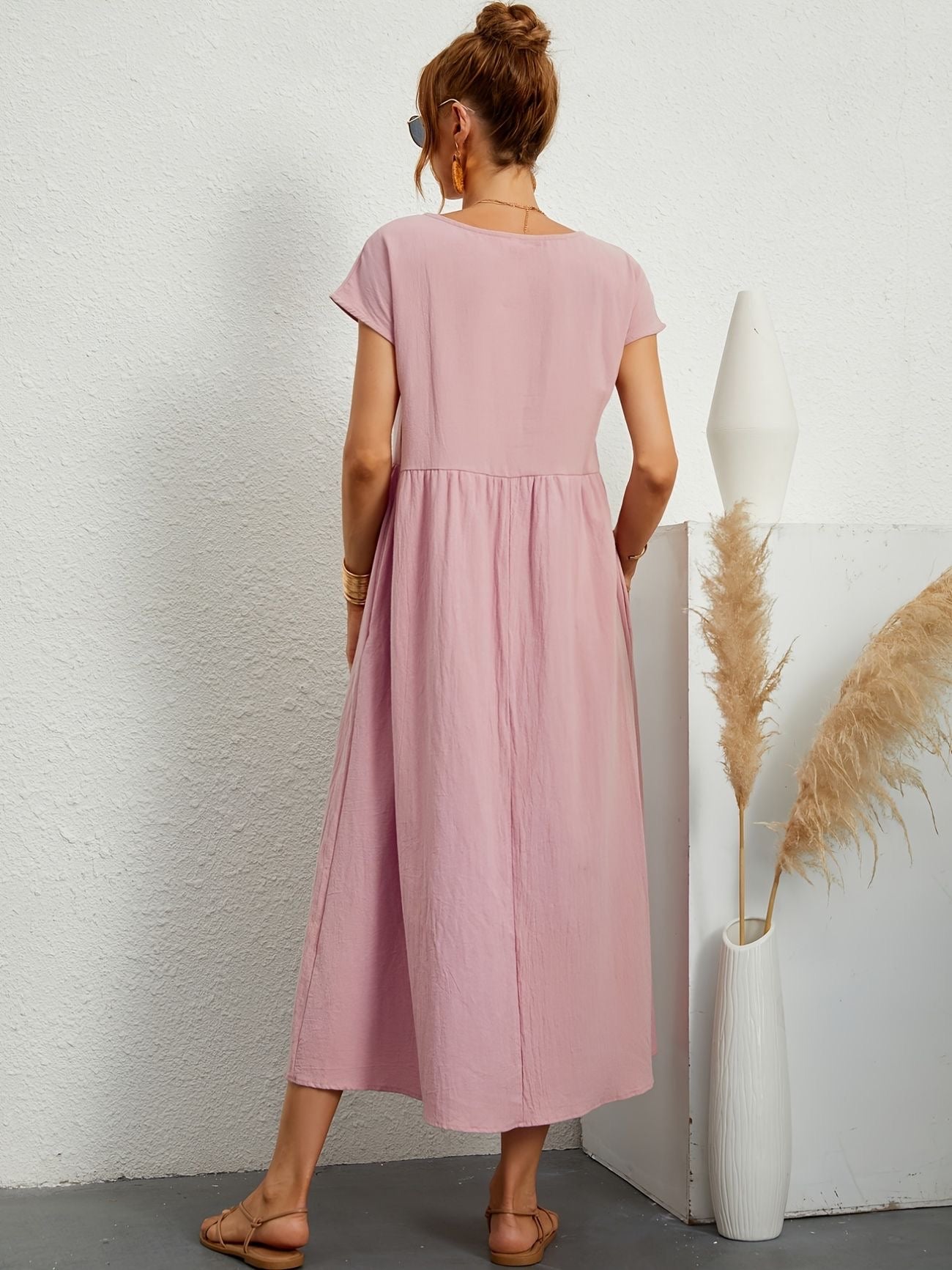 Clara | Casual Midi-kjole
