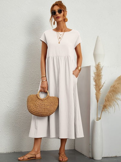 Clara | Casual Midi-kjole