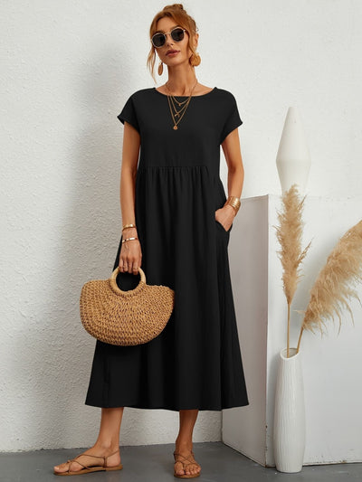 Clara | Casual Midi-kjole