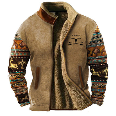 Miksel | Casual fleecejakke for menn