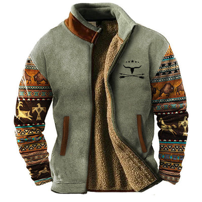 Miksel | Casual fleecejakke for menn