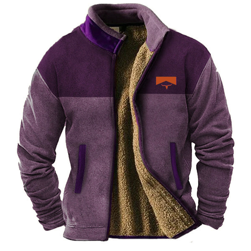 Miksel | Casual fleecejakke for menn