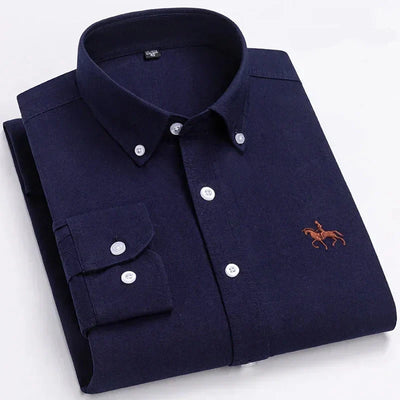 Arkin| Premium bomullsskjorte med broderi