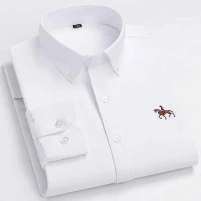 Arkin| Premium bomullsskjorte med broderi