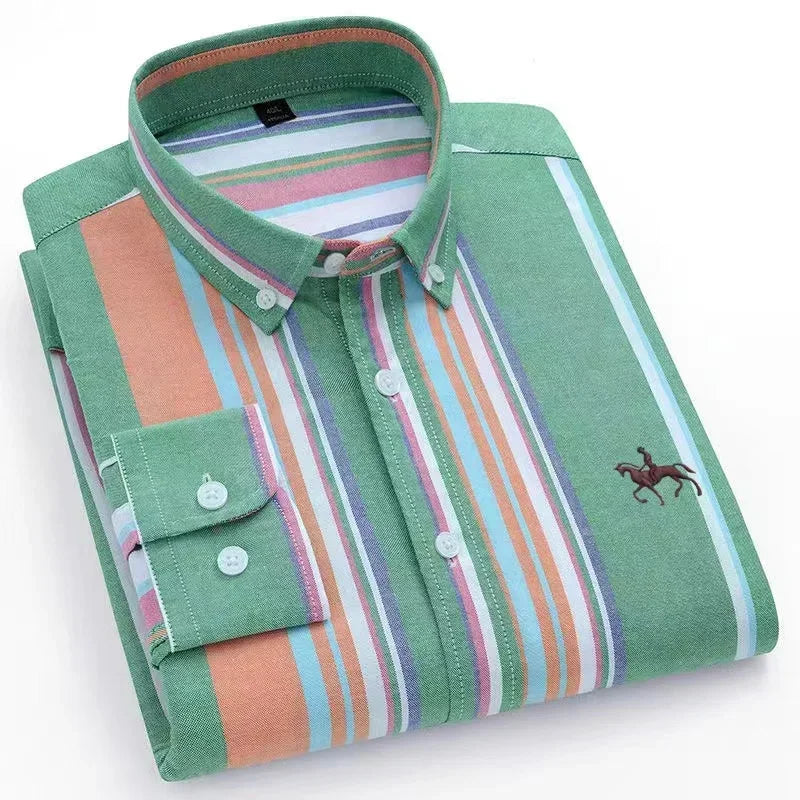 Arkin| Premium bomullsskjorte med broderi