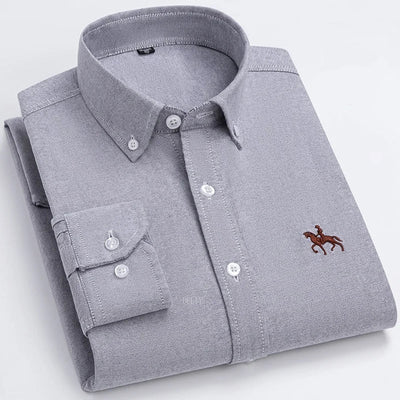 Arkin| Premium bomullsskjorte med broderi