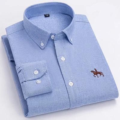 Arkin| Premium bomullsskjorte med broderi