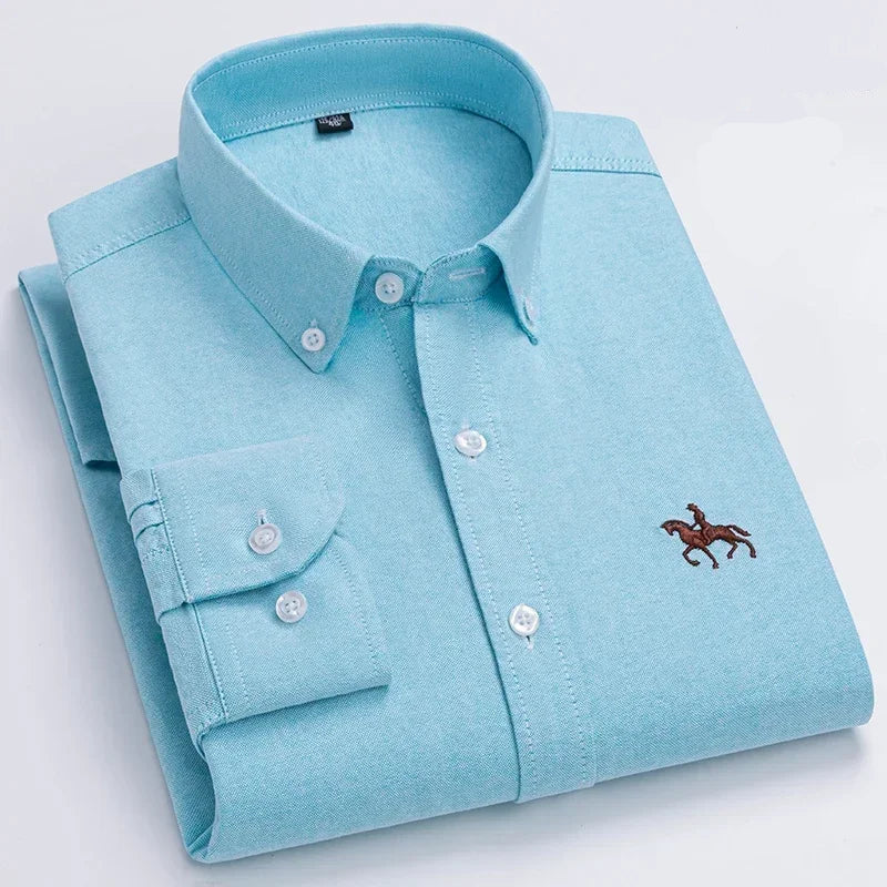 Arkin| Premium bomullsskjorte med broderi