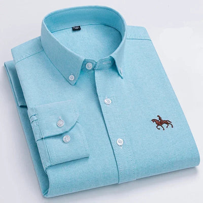 Arkin| Premium bomullsskjorte med broderi