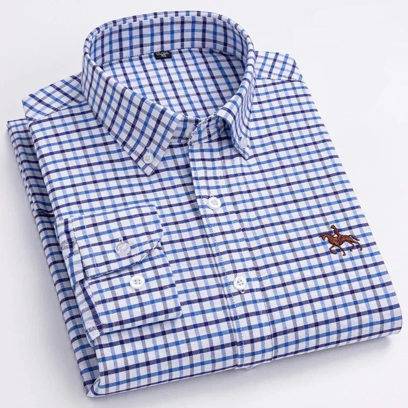 Arkin| Premium bomullsskjorte med broderi