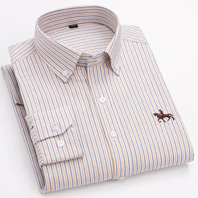 Arkin| Premium bomullsskjorte med broderi