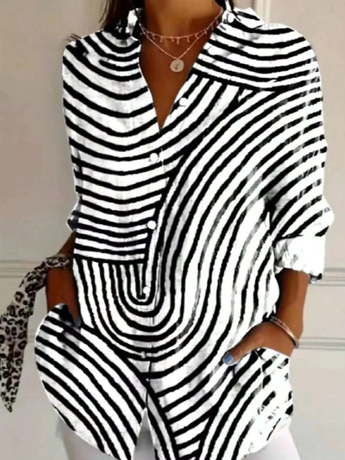 Maja| Bluse med fargerikt design