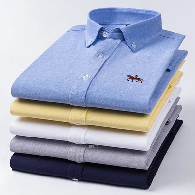 Arkin| Premium bomullsskjorte med broderi