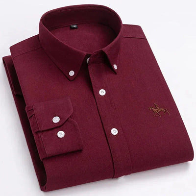 Arkin| Premium bomullsskjorte med broderi
