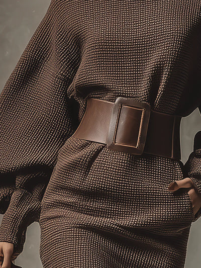 Gisella – Kort kjole med belte