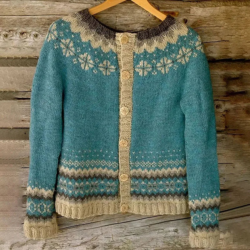 Cassandra | Vintage Islandsk Cardigan