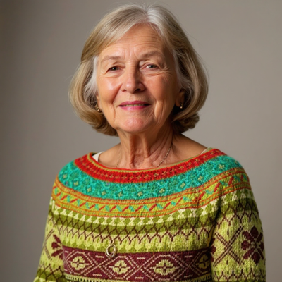 Caitlin | Vintage Islandsk Genser