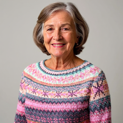 Amy | Vintage Islandsk Genser