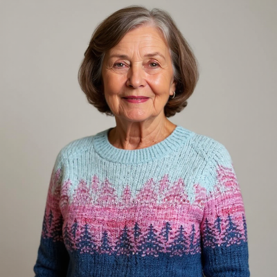 Cynthia | Vintage islandsk genser