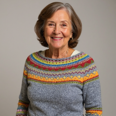 Joanna | Vintage Islandsk Genser