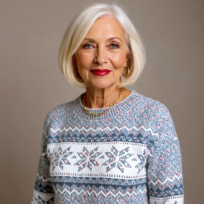 Caroline | Vintage Islandsk Genser