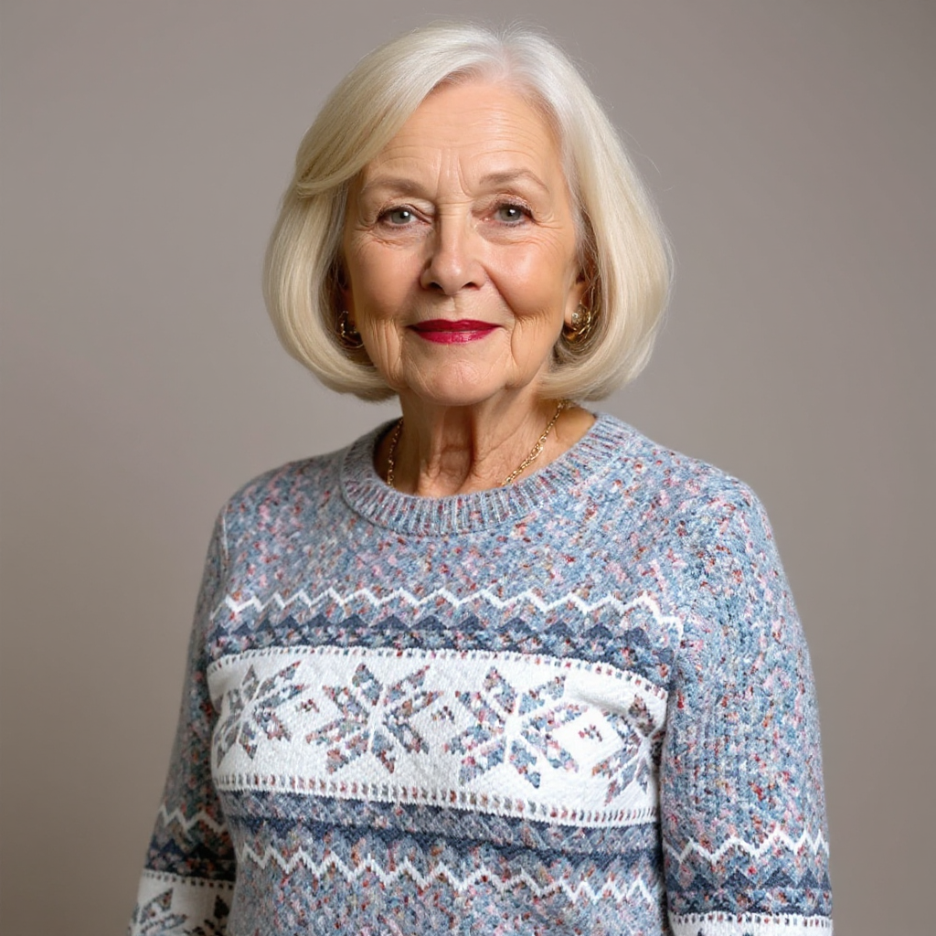 Caroline | Vintage Islandsk Genser