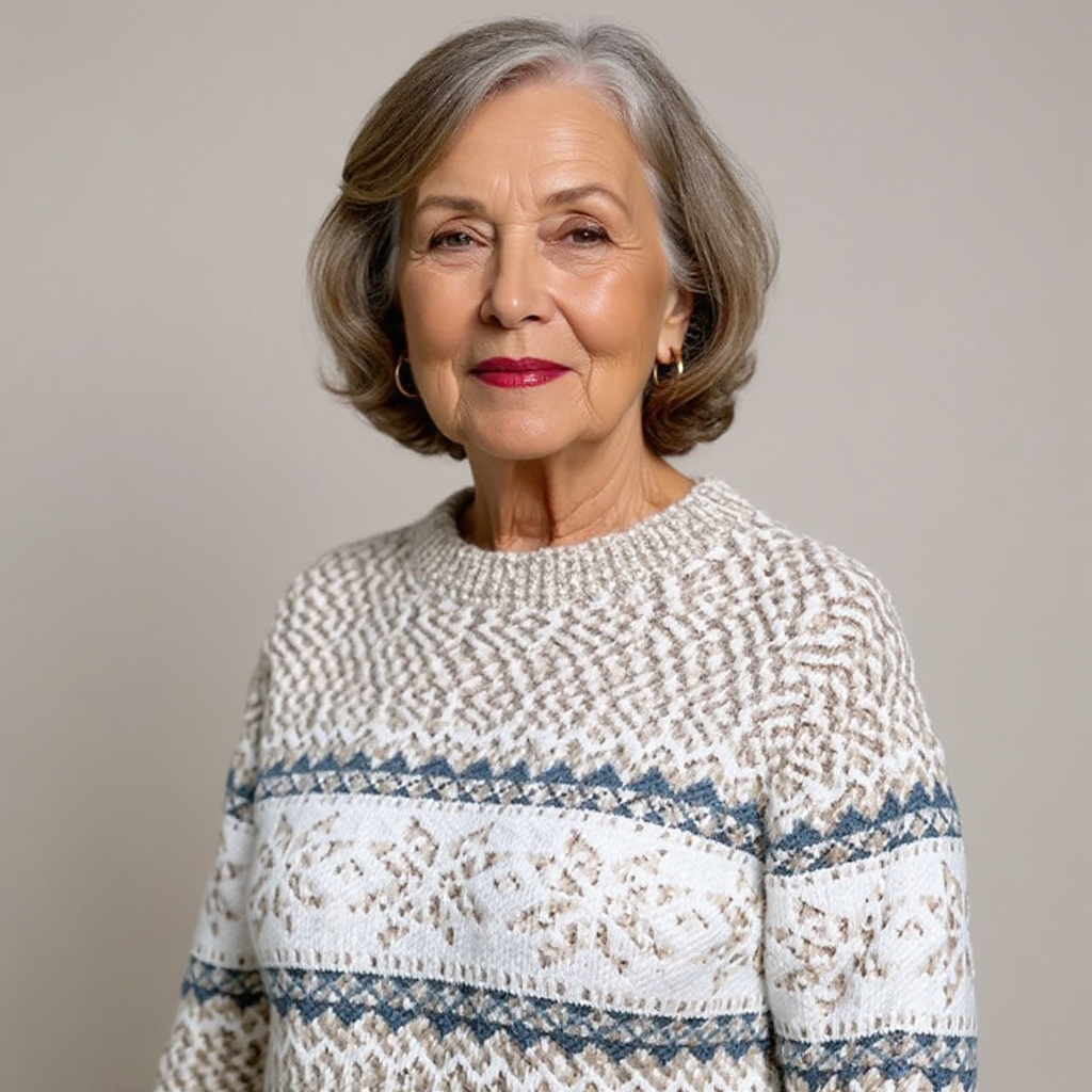 Caroline | Vintage Islandsk Genser