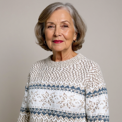 Caroline | Vintage Islandsk Genser